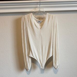 Express V-Neck Blouse leotard